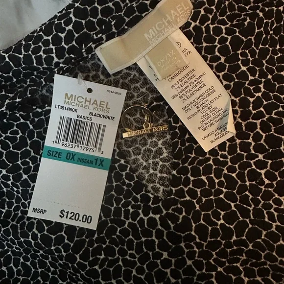 Michael Kors dressy shirt/ shawl - Picture 2 of 6